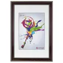 Рамка Platinum Верчелли 8131_3045, 30x45 см, пластик, цвет бордовый