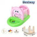 Батут надувной Bestway с шариками 239x162x137 см