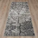 Коврик декоративный полипропилен Susanna 200x300 см 9191A ANTHRACITE/L.GREY антрацит/ серый