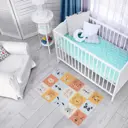 Ковер Этель «Зверята» 80x120 см