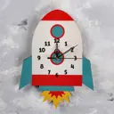 Часы настенные Simaland "Ракета" плавный ход