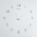 Часы-наклейка DIY "Акстелл" плавный ход 70x70 см