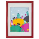 Рамка Platinum PR15x21, 15x21 см, пластик, цвет красный