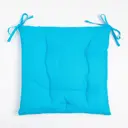 Сидушка на стул Доляна Лесная голубика 42x42x7см