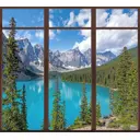 Фотообои Urban Style «Панорамное окно» флизелиновые 300x270 см UST3181