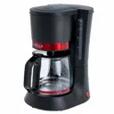 Кофеварка настольная Delta lux 23x30x18.5 цвет черный