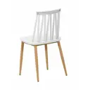 Стул Огого обстановочка! Zig Zag_Белый 81x46x43 см пластик цвет белый