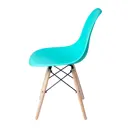 Стул Redblack Eames 622 GREEN 42 пластик цвет зеленый
