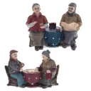 Фигурка декоративная "Бабушка с дедушкой" 21x9x15 см 2в.751132