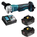 Дрель угловая аккумуляторная Makita LXT DDA350RTE, 18 В Li-Ion 2х5 Ач