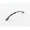 Мебельная ручка-скоба Brante RS.1687.96.BK чёрная 96 мм