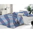 Комплект постельного белья Bella Vita Luxe 1195-Марлон двуспальный хлопок, разноцветный