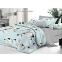 Комплект постельного белья Bella Vita Luxe 1195-Мотыльки двуспальный хлопок, разноцветный