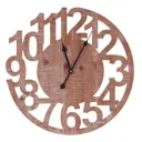 Часы настенные декоративные 45x3x45 см 756366
