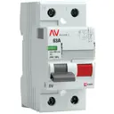 УЗО EKF Averes DV 2P 63 A 100 мА 10 кА AC rccb-2-63-100-ac-av