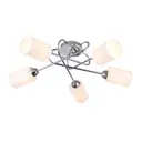 Люстра потолочная ESCADA 679/5PL Modern 5 ламп 16.70 м² цвет хром