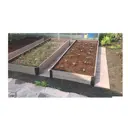 Грядка Holzhof 899306 ДПК 1500x500x225 мм