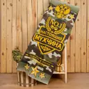 Полотенце "Настоящий мужчина" 60x146 см