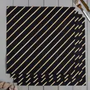 Набор салфеток Этель "Golden lines" 46x46 см 4шт саржа 190 г/м2
