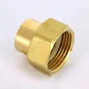 Переходная муфта Viega 18 мм x 3/4" с накидной гайкой, медь