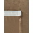 Штора на шторной ленте Монограмма 200х270 см цвет коричневый