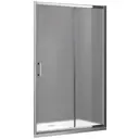 Душевая дверь Gemy Victoria S30191BM раздвижная матовая 190х140см