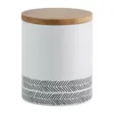 Емкость Typhoon Monochrome 11.1x13.4x11.1 см 1 л сталь цвет белый