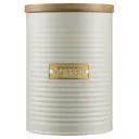 Емкость Typhoon Otto 11.3x15.8x11.3 см 1.4 л оцинкованная сталь цвет кремовый
