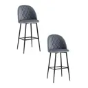 Барный стул Stool Group Марсель 49x110x54 цвет серый