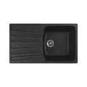 Мойка кухонная GreenStone 85x50 см GRS-12-308 цвет черный