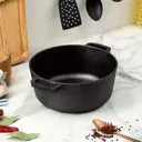 Казан-кастрюля Brizoll 6343634 чугунная с ручками 4 л ТМ BRIZOLL
