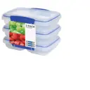 Контейнер для пищевых продуктов Sistema 0.35 л пластик цвет синий 1513