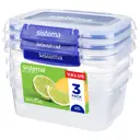 Контейнер для пищевых продуктов Sistema 1 л пластик цвет синий 881613