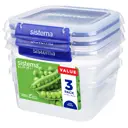 Контейнер для пищевых продуктов Sistema 1.15 л пластик цвет синий 881630