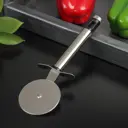 Нож Доляна лезвие нержавеющая сталь цвет черный 6975800