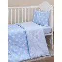 Постельное белье для ясельной кроватки Овечка blue