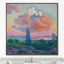 Картина в раме "The rose cloud, 1896г." 105x105 см