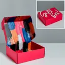 Коробка двухсторонняя складная Gift box 27x21x9 см