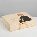 Коробка складная подарочная «Нежность» 31x24.5x9 см