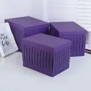 Набор Simaland коробок Simaland 3в1 "Фиолетовый абажур" 25x20x18 см