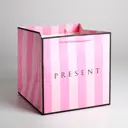 Пакет квадратный Present 30x30x30 см