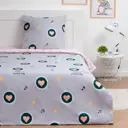 Комплект постельного белья Lovelife 6924845, полутораспальный, сатин, разноцветный