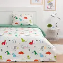 Комплект постельного белья Lovelife 6924834, полутораспальный, сатин, разноцветный