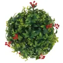 Цветочная композиция 769504 Шар 23x23x23 см ПВХ зеленая