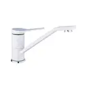 Однорычажный смеситель Frap F4945 13.1 см цвет белый