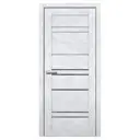 Дверь межкомнатная B02800 глухая ПВХ-плёнка цвет бетон светлый 200 x 80 см
