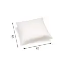 Подушка Lizzy home SPND45, 45x45 см, искусственный пух