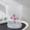 Горшок цветочный 875109 Альтернатива 17 см 3.5 л пластик прозрачный