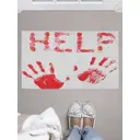 Коврик грязезащитный Joyarty door_4290 45x75 см войлок