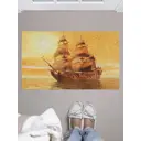 Коврик грязезащитный Joyarty door_30020 45x75 см войлок